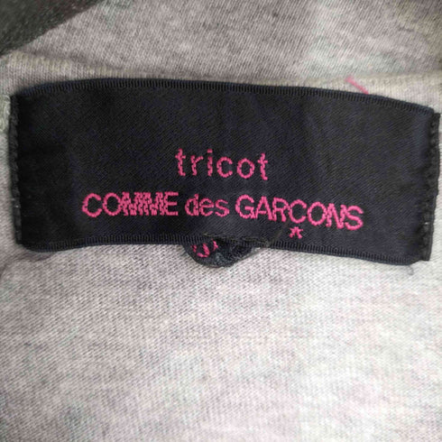 トリココムデギャルソン tricot COMME des GARCONS 06SS フロントデザイン S/S Tシャツ レディース JPN:S