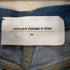 イエナ IENA LATELIER DENIME D IENA 19SS デニムパンツ ジーンズ テーパード セルビッチ ハイライズ 34 青 ブルー レディース JPN:34