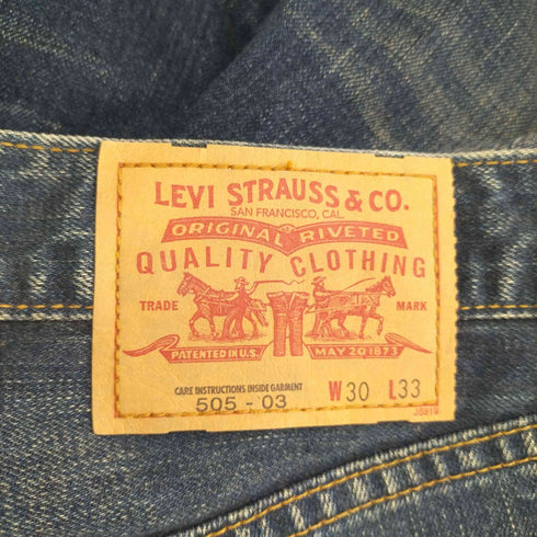 リーバイス Levis 505 レギュラーストレートパンツ メンズ 30