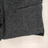 ライト WRYHT ARTISAN SACK VEST GLEN CHECK ベスト グレンチェック ツイード Vネック 前開き 異素材切替 グレー 黒 ブラック レディース