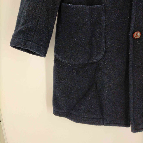 ダントン DANTON ステンカラーコート ロング ウール くるみボタン レディース JPN:XS