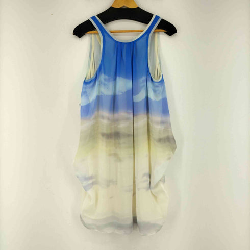ダブルスタンダードクロージング DOUBLE STANDARD CLOTHING 空プリントタンクトップ レディース