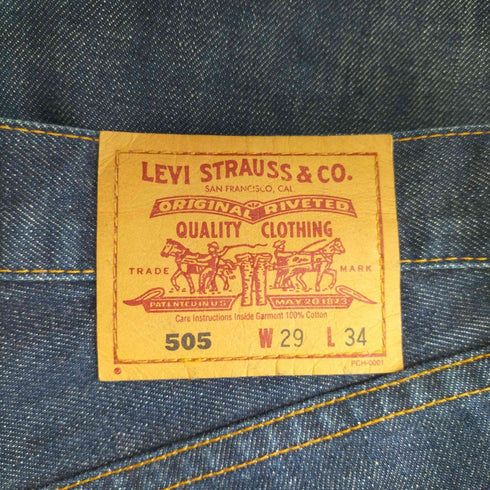 リーバイス Levis 90S 98年製造 J38 505 レギュラーストレートパンツ メンズ 29