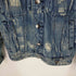 ゲス GUESS クラッシュデニムジャケット DILLON JACKET 加工 レディース XS