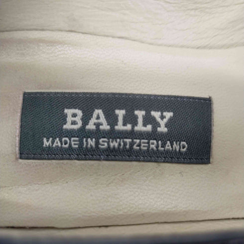 バリー BALLY ウィングチップ ヒールパンプス レディース