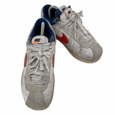 サカイ Sacai ZOOM CORTEZ White and University Red メンズ JPN:26