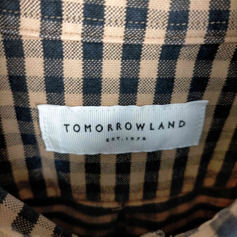 トゥモローランド TOMORROWLAND ギンガムチェックBDシャツ メンズ JPN:L