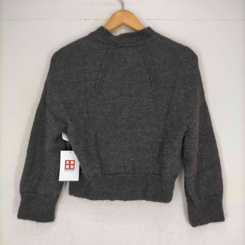 ニールバレット NEIL BARRETT ニット セーター 長袖 ボトルネック プルオーバー アルパカ ウール XS 茶色 ブラウン レディース JPN:XS