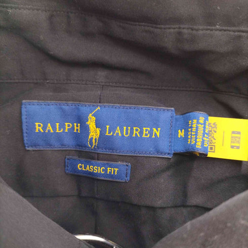 ラルフローレン RALPH LAUREN CLASSIC FIT スモールポニー刺繍 BD L/S シャツ メンズ import:M