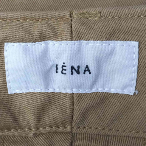 イエナ IENA 50sモデル ストレート ジッパーフライ コットン チノパンツ レディース JPN:36