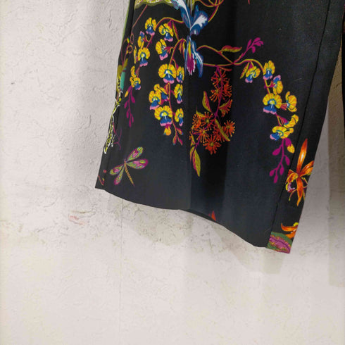 エイチアンドエム H&M 花柄 ワイドスラックスパンツ レディース EUR:34