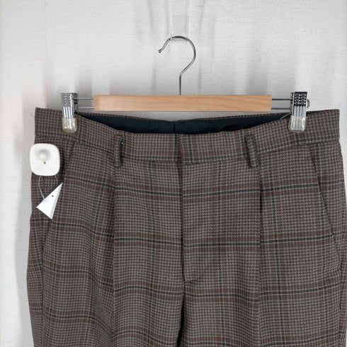 ビューティーアンドユースユナイテッドアローズ BEAUTY & YOUTH UNITED ARROWS TW チェック 1P ワイドテーパード アンクルパンツ メンズ JPN:L