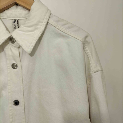 ザラ ZARA デニムコーチジャケット デニムジャケット レディース import:M