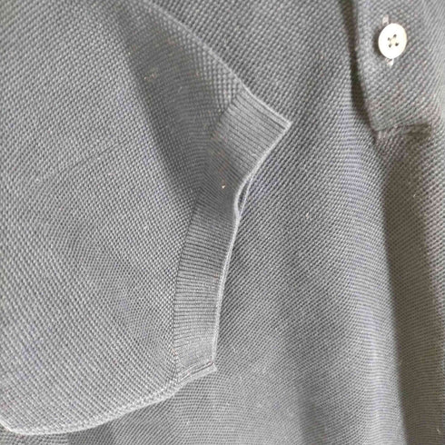 アクアスキュータム AQUASCUTUM 18Gニットポロ メンズ import:L