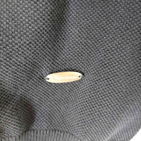 アクアスキュータム AQUASCUTUM 18Gニットポロ メンズ import:L