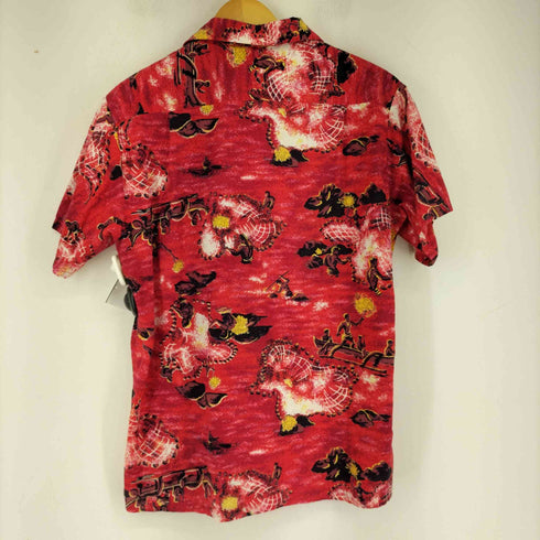 ペニーズ タウンクラフト PENNEY'S TOWNCRAFT 60S 総柄アロハシャツ メンズ import:M