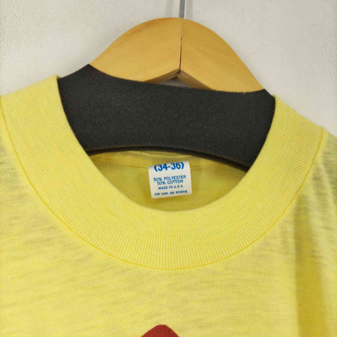80S MADE IN USA フロントプリント S/S Tシャツ メンズ import:S