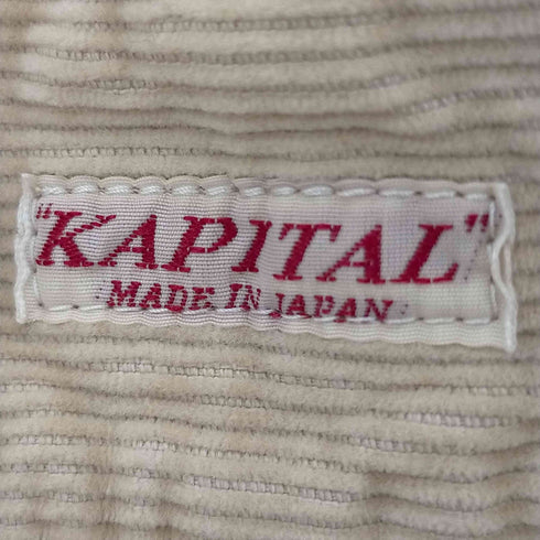 キャピタル KAPITAL コーデュロイ ウォルトワークパンツ メンズ JPN:S
