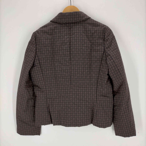 ランバン LANVIN 総柄 中綿ジャケット レディース JPN:M