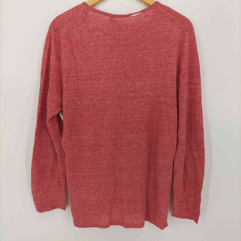 セッテフィーリ カシミア Settefili Cashmere ニット リネン カットソー ニットソー 長袖 プルオーバー クルーネック トップス メンズ JPN:XS