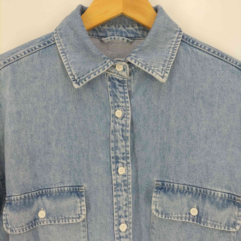 ドレステリア DRESSTERIOR ウォッシュデニムシャツ レディース JPN:38