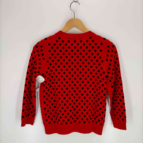 マークバイマークジェイコブス Marc by Marc Jacobs カーディガン ニット 薄手 長袖 ドット 水玉 ウール レディース import:XS