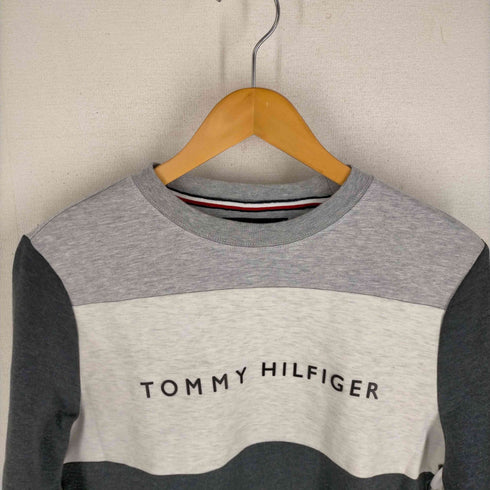 トミーヒルフィガー TOMMY HILFIGER カラーブロックスウェット メンズ import:S