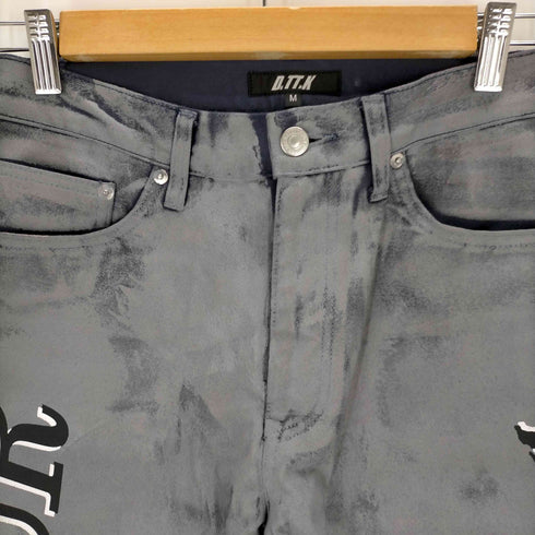 ディーティーティーケー D.TT.K 18AW コーティング加工 ストレートパンツ メンズ JPN:M