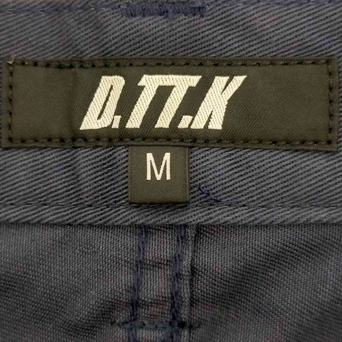 ディーティーティーケー D.TT.K 18AW コーティング加工 ストレートパンツ メンズ JPN:M