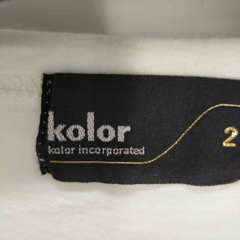 カラー kolor 2014SS カットソー モデル60S トップ天竺 メンズ JPN:2