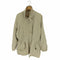 ジップアップスタンドカラーコート メンズ