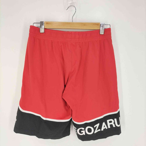 エゴザル EGOZARU ロゴプリント バスケットパンツ ショートパンツ メンズ JPN:M