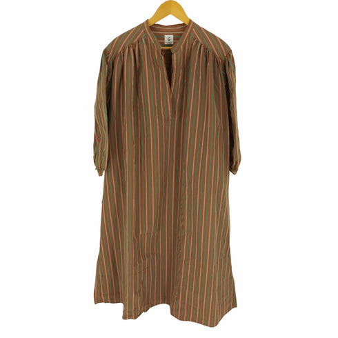 ロクビューティーアンドユースユナイテッドアローズ 6 BEAUTY & YOUTH UNITED ARROWS STRIPE LONG ONE PIECE ワンピース レディース JPN:34