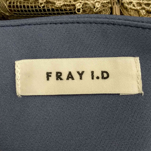 フレイアイディー FRAY I.D ピンタックシフォンレースワンピース レディース JPN:0