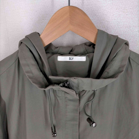 スライ SLY HOODIE MILITARY JK レディース FREE