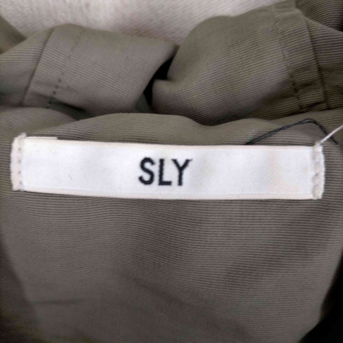 スライ SLY HOODIE MILITARY JK レディース FREE