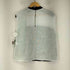 ザラ ZARA white black/green linen block blouse レディース US M