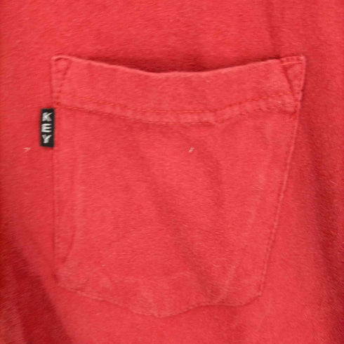 キー KEY ロゴポケットTシャツ メンズ XLT