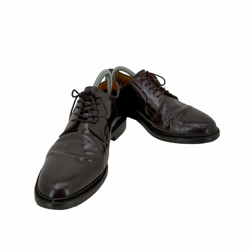ロンドンシューメイク London Shoe Make 外羽根式 プレーントゥー 革靴 メンズ 8 1/2