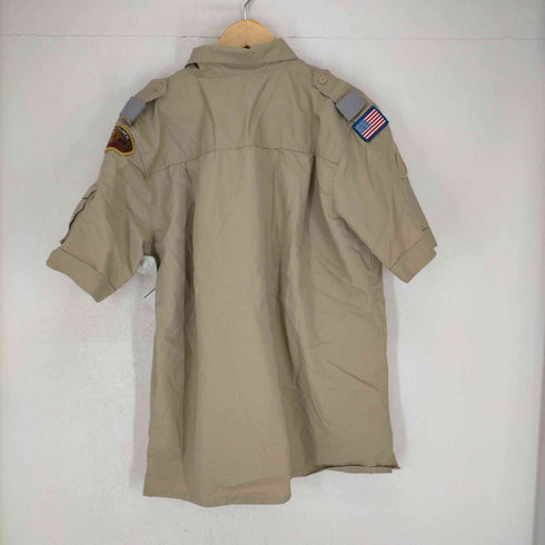 ボーイスカウトオブアメリカ BOY SCOUTS OF AMERICA ワッペン装飾半袖シャツ メンズ ADULT LARGE