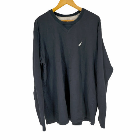 ノーティカ NAUTICA ロゴ刺繍長袖Tシャツ メンズ XXL