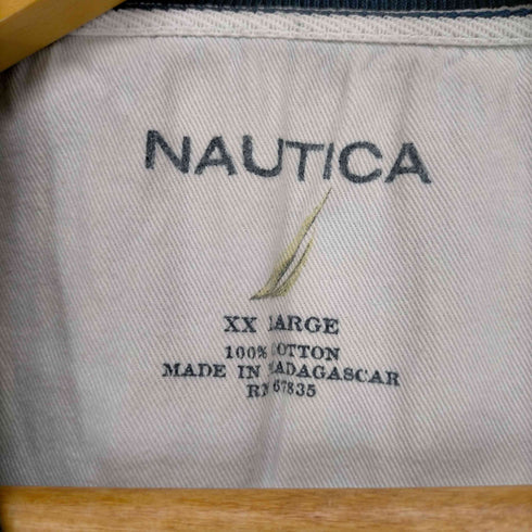 ノーティカ NAUTICA ロゴ刺繍長袖Tシャツ メンズ XXL