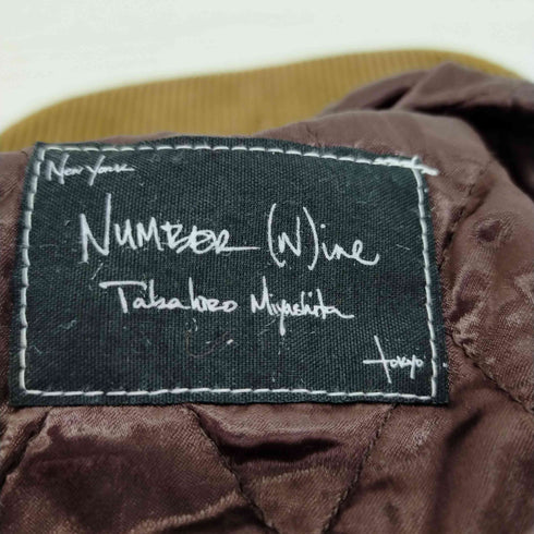 N NUMBER 08AW ポートランド期 コーデュロイパイロットキャップ キャップ キャスケット メンズ