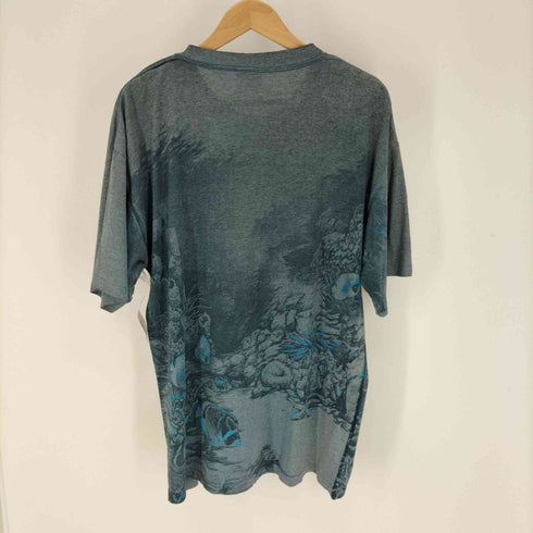 シグナルスポーツ SIGNAL SPORTS HABITAT XCIV 魚柄クルーネックTシャツ メンズ import:XL