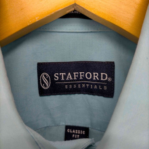 スタッフォード STAFFORD カラーコットンシャツ メンズ 14-14 1/2