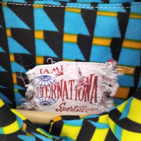 INTERNATIONAL SPORTSWEAR 総柄ボタンシャツ メンズ JPN:L