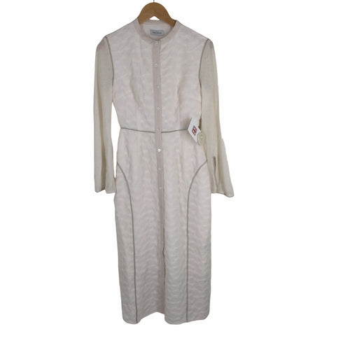プリヴェヴェ PRIVEVE フレアスリーブスモッキングワンピース THE FLARE SLEEVE SMOCKING DRESS レディース FREE