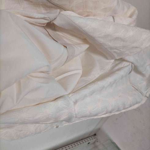 プリヴェヴェ PRIVEVE フレアスリーブスモッキングワンピース THE FLARE SLEEVE SMOCKING DRESS レディース FREE