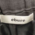 エブール ebure ウールドロストテーパードパンツ レディース 38