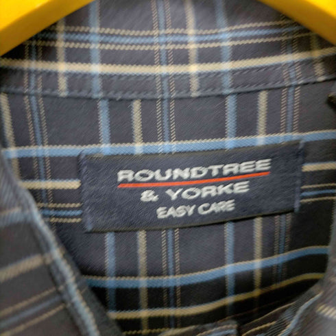 ラウンドツリーアンドヨーク roundtree&yorke チェック柄シャツ メンズ JPN:M